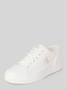 Calvin Klein Jeans Chunky sneakers met logoprint, model 'VULC' Wit