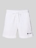 CHAMPION Regular fit zwembroek met labelstitching Wit