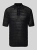 Only & Sons Poloshirt mit Lochstickerei Modell 'CHARLES' Black