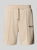 Jack & Jones Sweatshorts mit Label-Detail Modell 'KANE' Offwhite
