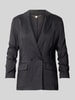 Marc Cain Leinenblazer mit Pattentaschen Black