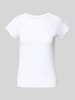 Tom Tailor Denim Regular Fit T-Shirt aus Baumwoll-Mix Weiss