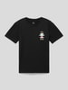 Rip Curl T-shirt z nadrukiem z logo Czarny