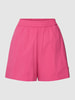 Jake*s Casual Bermuda met elastische band Roze