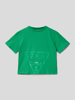 Guess T-shirt met labelprint Groen