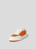 Copenhagen Sneaker mit Kontrastbesatz Orange