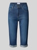Angels Caprijeans aus Denim mit Umschlag Modell 'Capri' Dunkelblau