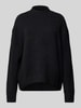 Marc O'Polo Denim Strickpullover mit Stehkragen Black