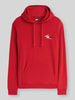 Tommy Jeans Bluza o kroju relaxed fit z czystej bawełny Czerwony