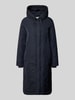 Marc O'Polo Płaszcz parka o kroju regular fit z kapturem Granatowy