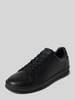 CK Calvin Klein Ledersneaker mit Label-Badge Black