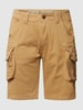 Alpha Industries Bermudas mit Cargotaschen Modell 'CREW' Sand