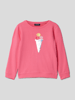 Blue Seven Sweatshirt met siergarnering Roze