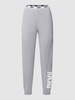 DKNY Pyjama-Hose mit Logo-Bund Modell 'Sleep Jogger' Mittelgrau