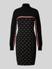 LIU JO SPORT Strickkleid mit Turtleneck Black