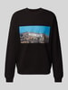 HUGO Sweatshirt mit Motiv-Print Modell 'Dartok' Black