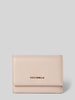 Coccinelle Portemonnaie mit Label-Applikation Rose