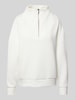 Fynch-Hatton Sweatshirt met schipperskraag Offwhite