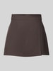 ONLY Regular Fit Skort mit Gürtelschlaufen Modell 'LINDA' Schoko