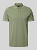 BOSS Orange Regular fit poloshirt met labelprint, model 'Prime' Groen