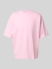 REVIEW Oversized T-Shirt mit Rundhalsausschnitt Rosa