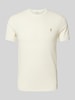 Polo Ralph Lauren T-Shirt mit Label-Stitching Beige