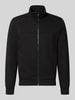 s.Oliver RED LABEL Regular Fit Sweatjacke aus Baumwoll-Mix Black