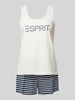 Esprit Pyjama mit elastischem Bund Modell 'MIA' Offwhite