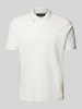 Marc O'Polo Regular Fit Poloshirt aus reiner Baumwolle Offwhite