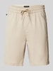 Matinique Regular Fit Bermudas aus Leinen-Baumwoll-Mix Modell 'barton' Ecru