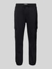 MCNEAL Regular Fit Sweatpants mit Cargotaschen Black