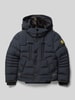 Wellensteyn Steppjacke mit Label-Detail Modell 'Starstream' Marine