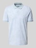 Fynch-Hatton Slim Fit Poloshirt mit Logo-Stitching Eisblau