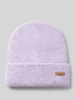 Barts Beanie mit Label-Patch Modell 'Witzia Beanie' Flieder