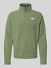 The North Face Sweatshirt met labelstitching Lichtgroen