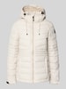 G.I.G.A. DX Kurtka pikowana z kapturem Złamany biały