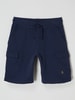 Marc O'Polo Sweatshorts mit Cargotaschen  Marineblau