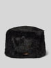 Barts Czapka z obszyciem ze sztucznego futra model ‘JOSH’ Czarny
