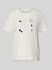 Tom Tailor Regular fit T-shirt van puur katoen Offwhite