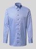 OLYMP Modern Fit Businesshemd mit Button-Down-Kragen Royal