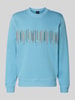 Paul Smith Sweatshirt mit Motiv-Stitching Hellblau