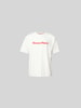 Kenzo T-Shirt aus reiner Baumwolle Offwhite