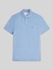 Tommy Hilfiger regular fit poloshirt van katoenmix Lichtblauw