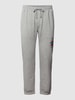 Rip Curl Sweatpants met labelprint Middengrijs gemêleerd