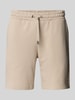 Jack & Jones Sweatshorts mit Label-Detail Modell 'GORDON' Offwhite