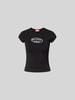 Diesel T-Shirt mit Label-Detail Black