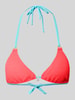 Banana Moon Bikinitop met halter, model 'BRARO' Koraal