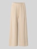 Rich & Royal Wide Leg Sweatpants aus Modal-Mix Beige