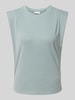 Jake*s Collection Tanktop met ronde hals IJsblauw