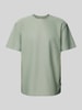 Only & Sons Relaxed fit T-shirt met labeldetail, model 'FRED' Groen